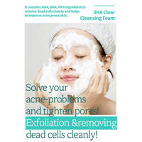 esfolio 3HA Clear Cleansing Foam 100ml - DODOSKIN