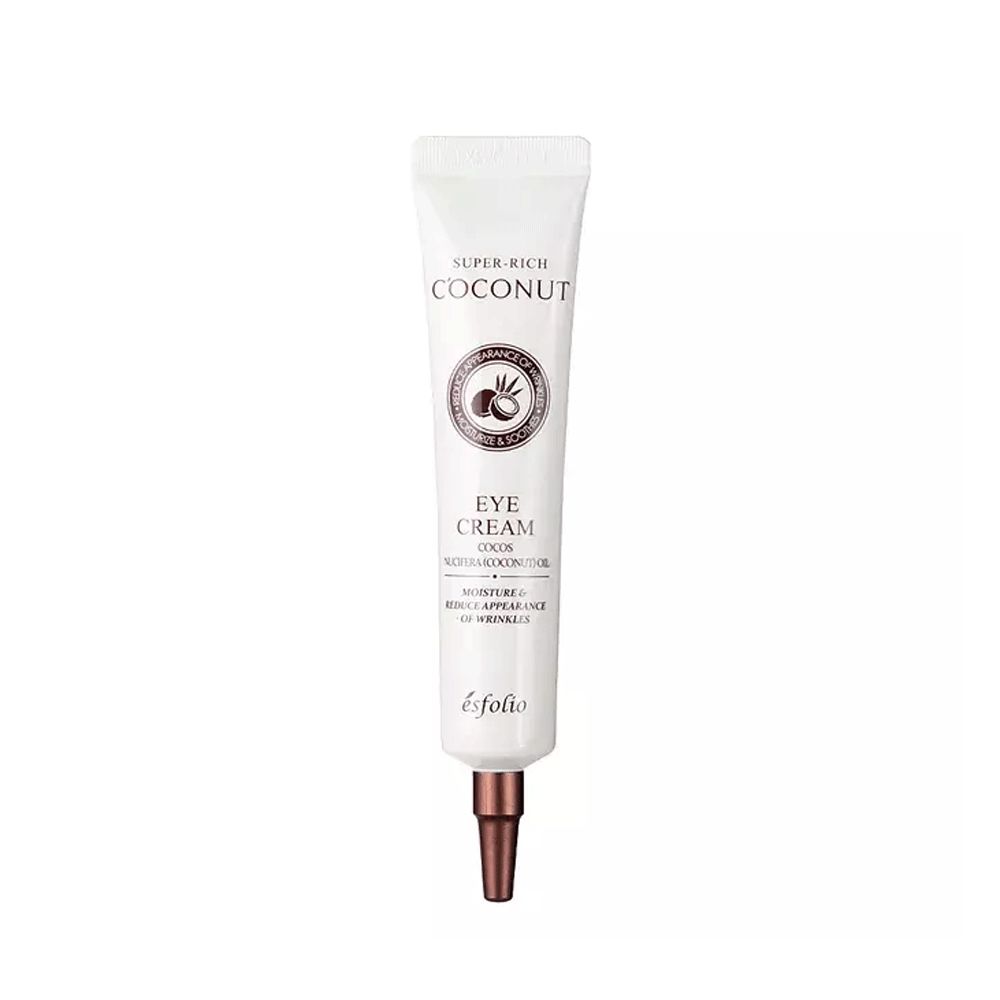 Esfolio crema de ojos de coco súper rica en 40 ml