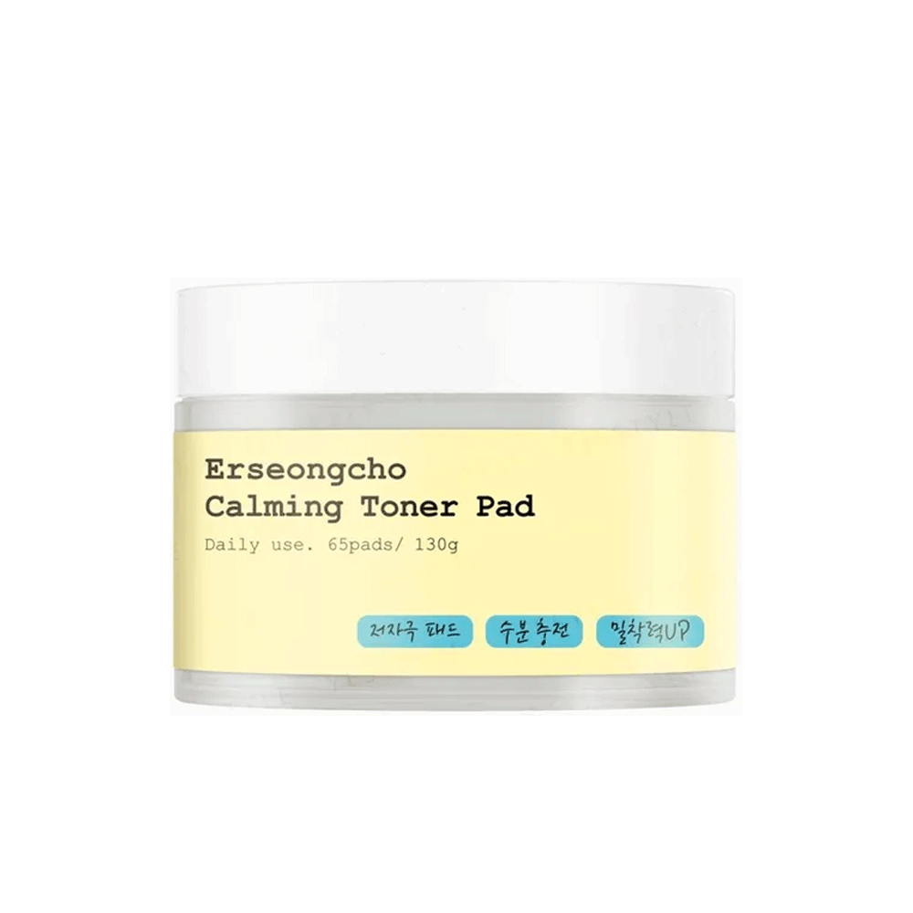 Heynature Erseongcho Calming Toner Pad 130ml / 65 pads