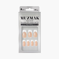 MUZMAK Nail Tips 36pcs #Tiara(Square)