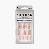MUZMAK Nail Tips 36pcs #Lavish(Oval)