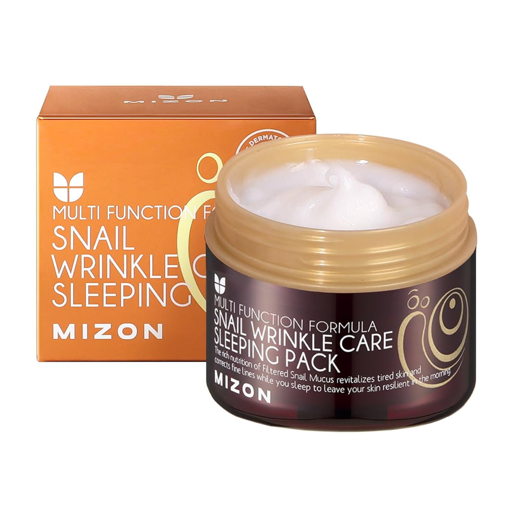 MIZON Snail Wrinkle Care Sleeping Pack 80ml - DODOSKIN