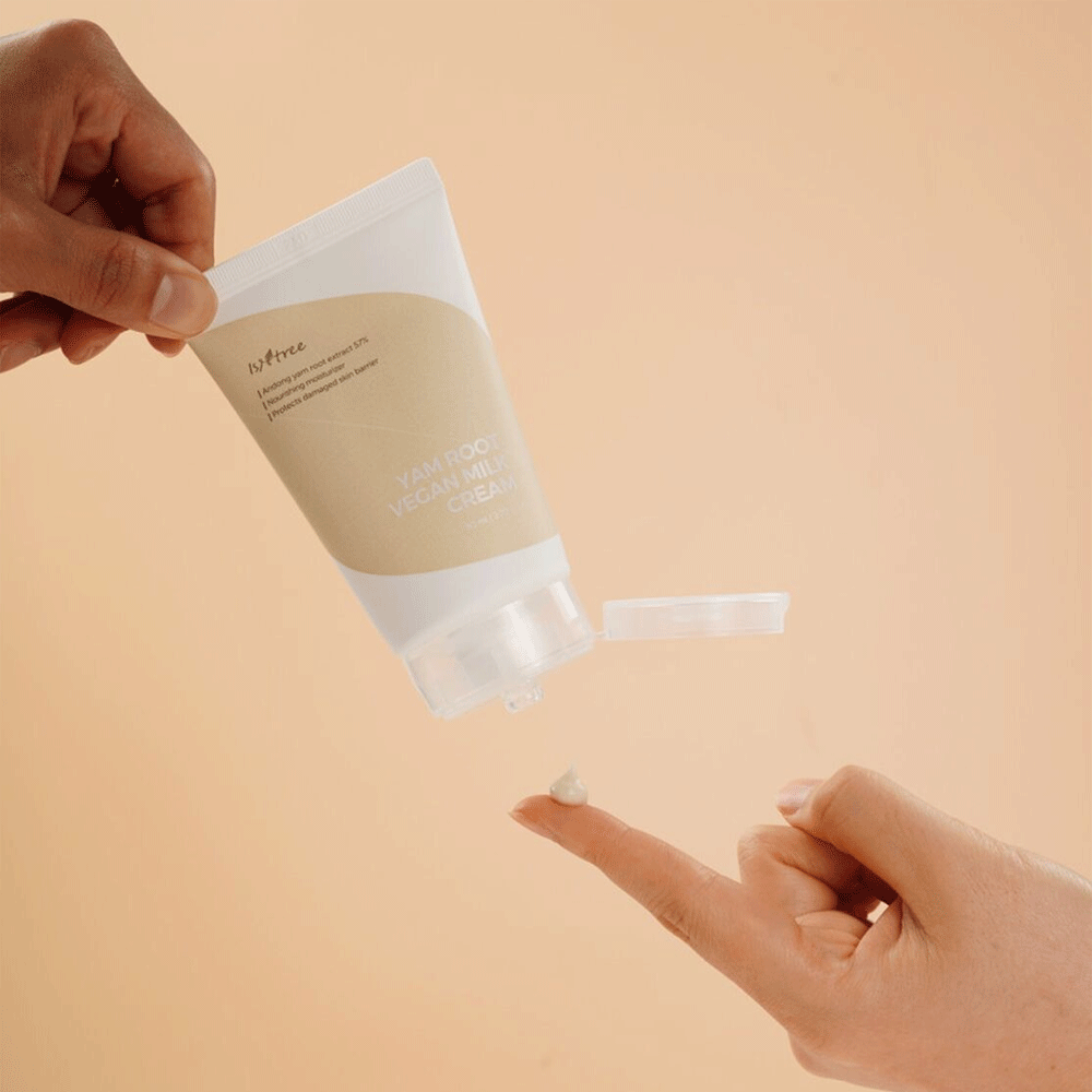 Isntree YAM ROOT VEGAN MILK CREAM 80ml - DODOSKIN