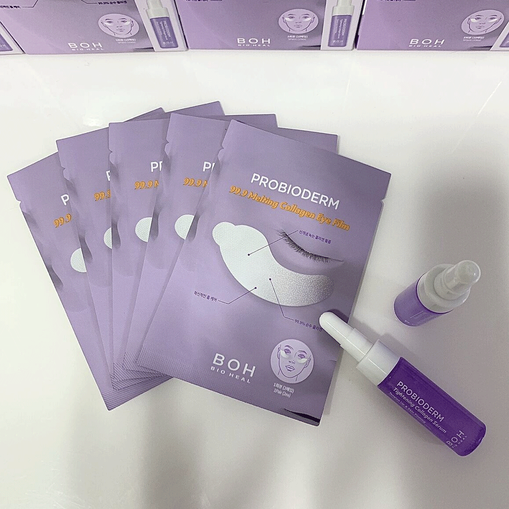 Boh Label BIOHEAL BOH Probioderm 99.9 Melting Collagen Eye Film Special Set 5 ...