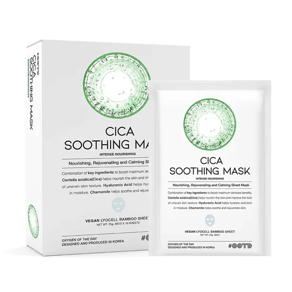 OOTD Cica Soothing Mask 25g *10ea - DODOSKIN