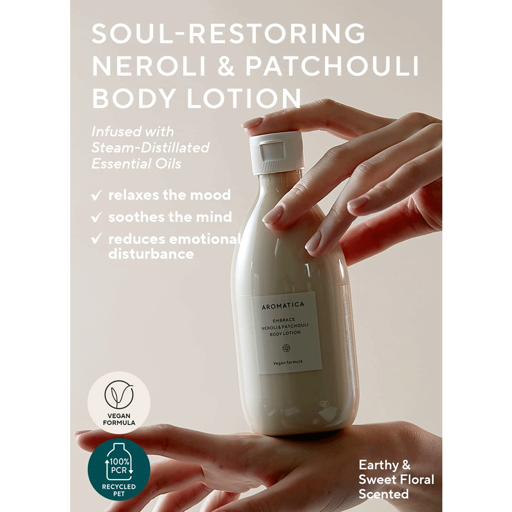 Aromatica Embrace Body Lotion Neroli & Patchouli 300ml - DODOSKIN