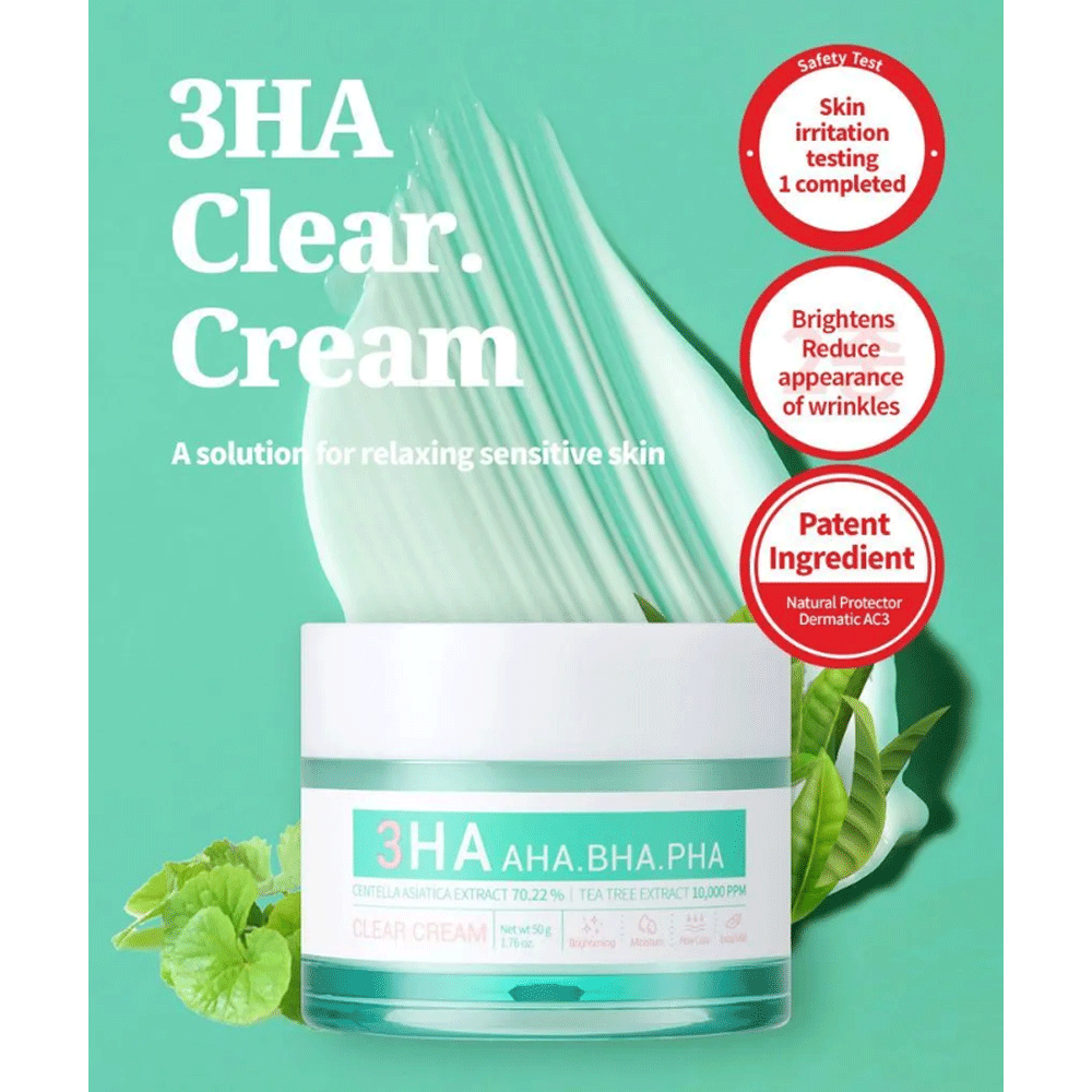 esfolio 3HA Clear Cream 50ml - DODOSKIN
