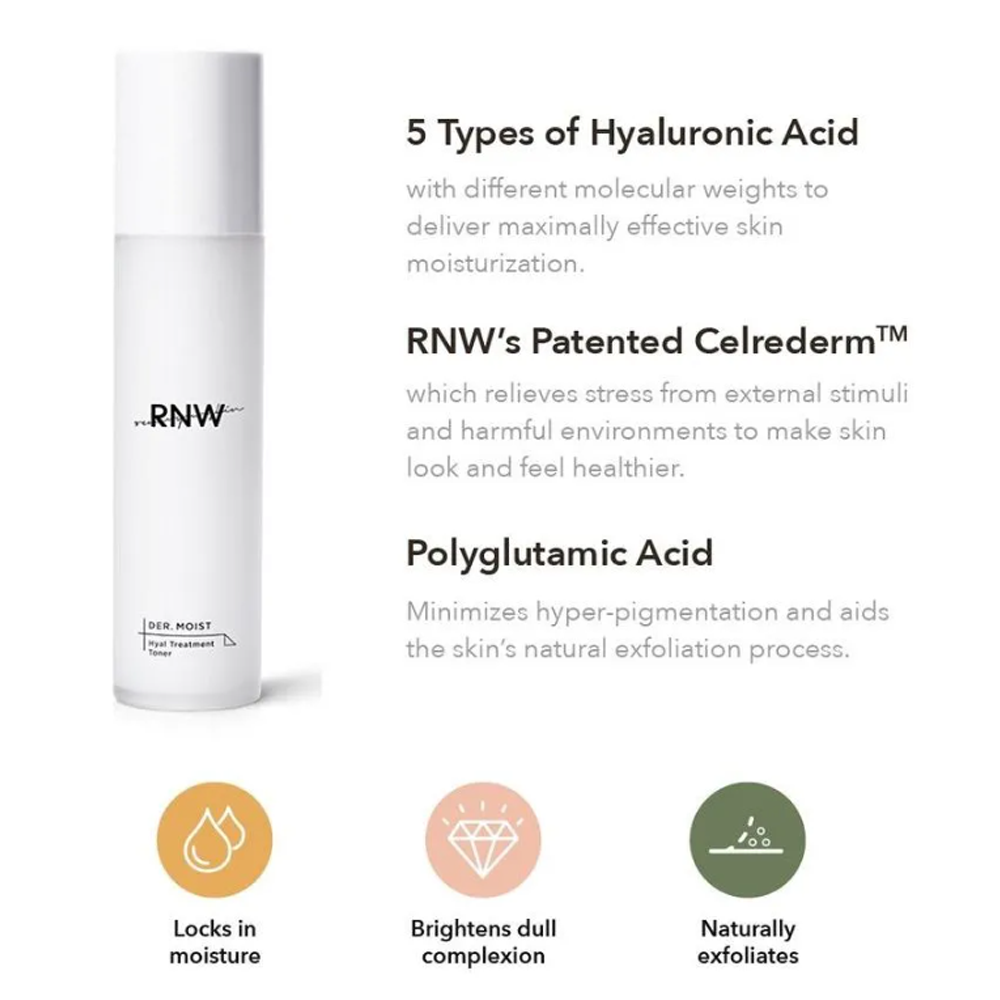 RNW DER. MOIST Hyal Treatment Toner 125ml | DODO SKIN – DODOSKIN