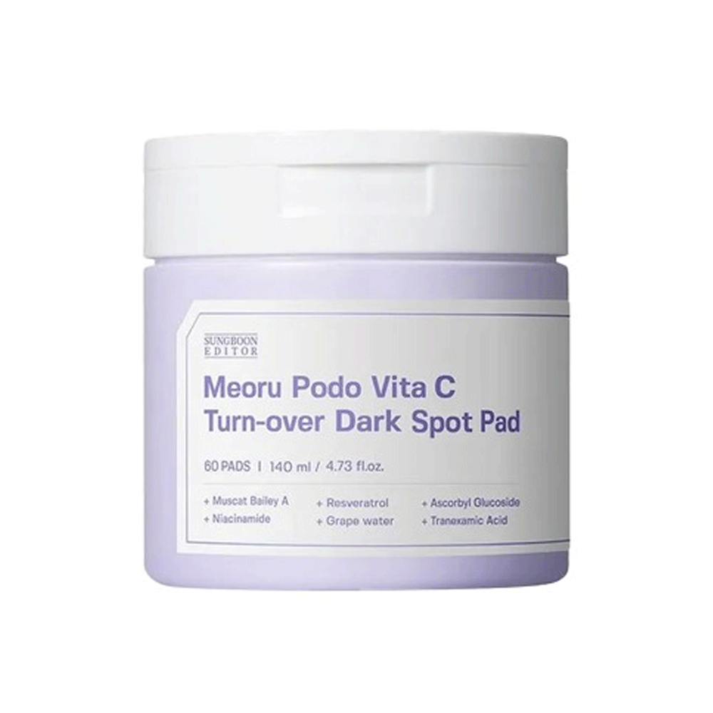 SUNGBOON EDITOR Meoru Podo VitaC Dark Spot Pad 60pcs - DODOSKIN