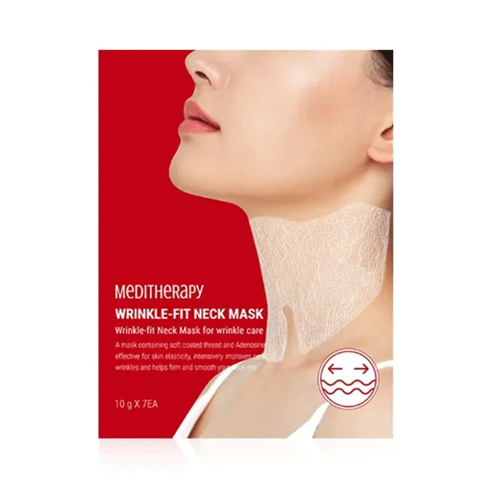 (NEWA) Meditherapy Wrinkle-Fit Neck Mask 10g * 7 sheets - DODOSKIN