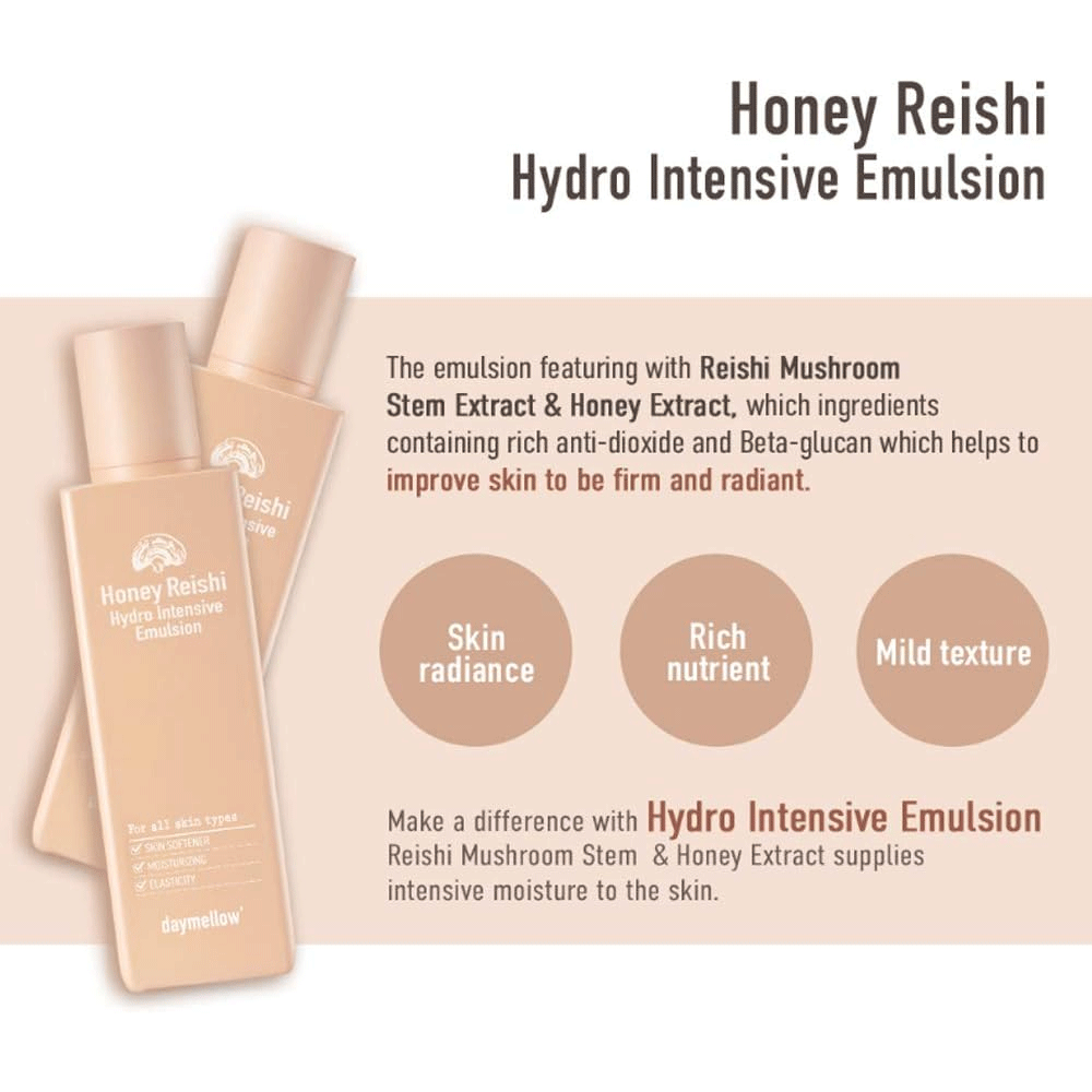 Daymellow Honey Reishi Hydro Intensive Emulsion 150ml - DODOSKIN