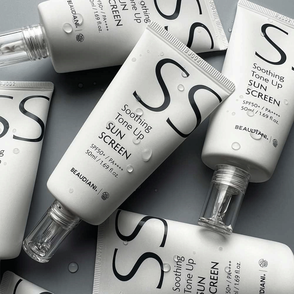 BEAUDIANI Soothing Tone Up Sunscreen SPF 50+ PA++++ 50ml - DODOSKIN
