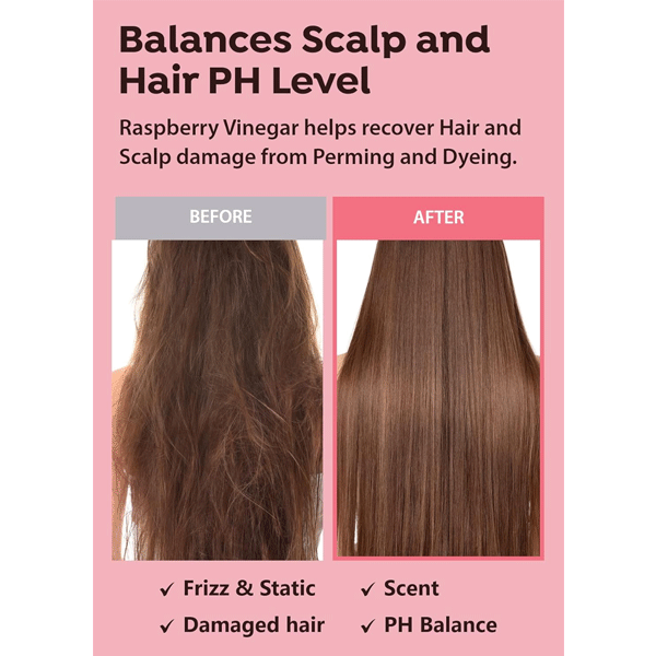 [Expiration imminen] A'PIEU Raspberry Vinegar Hair Mist 105ml