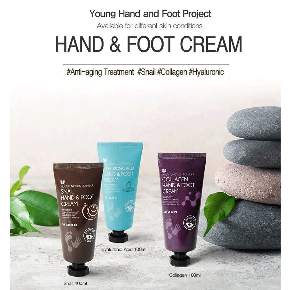 MIZON Hand & Foot Cream 100ml - 3 Types - DODOSKIN