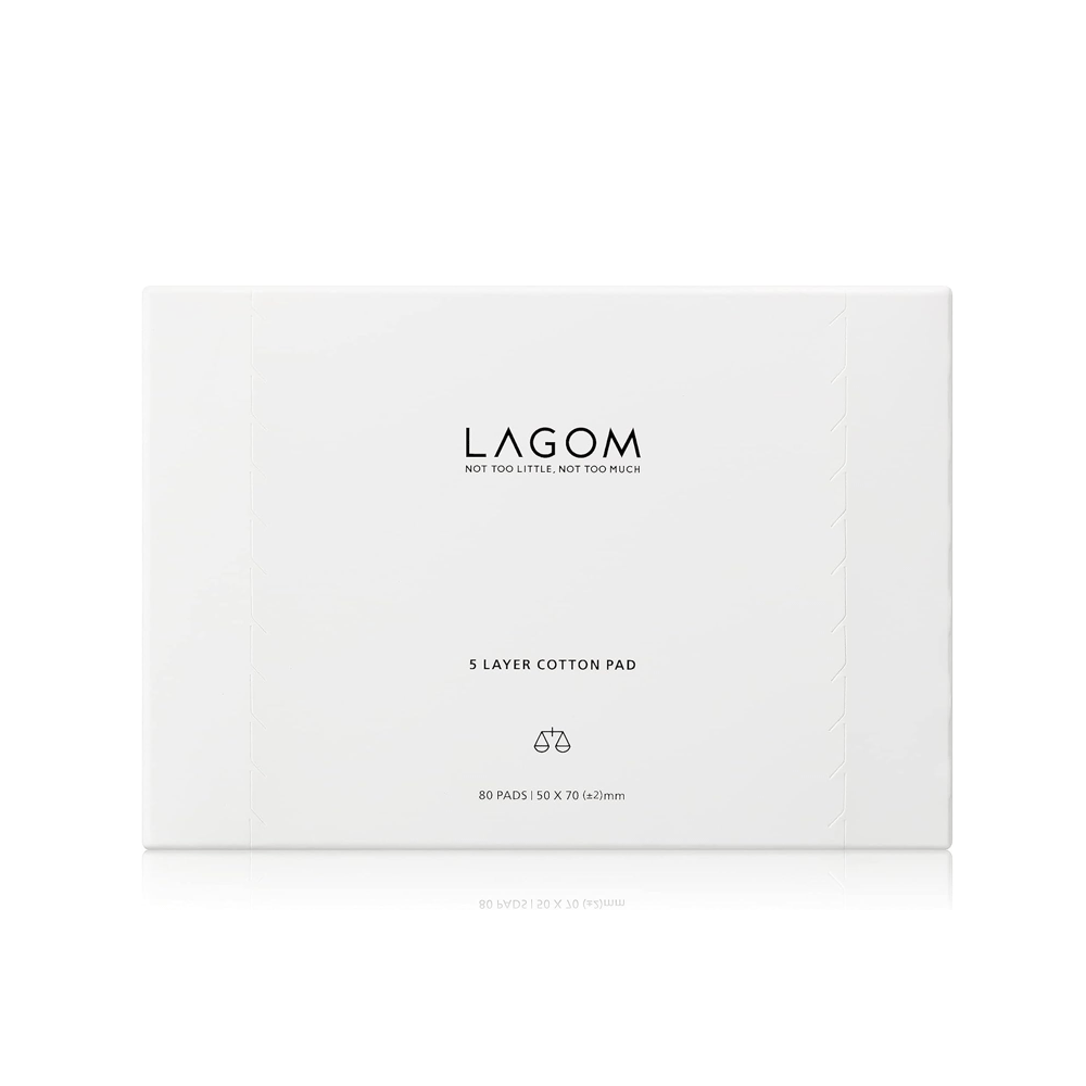 LAGOM 5 Layer Cotton Pad 80 pads