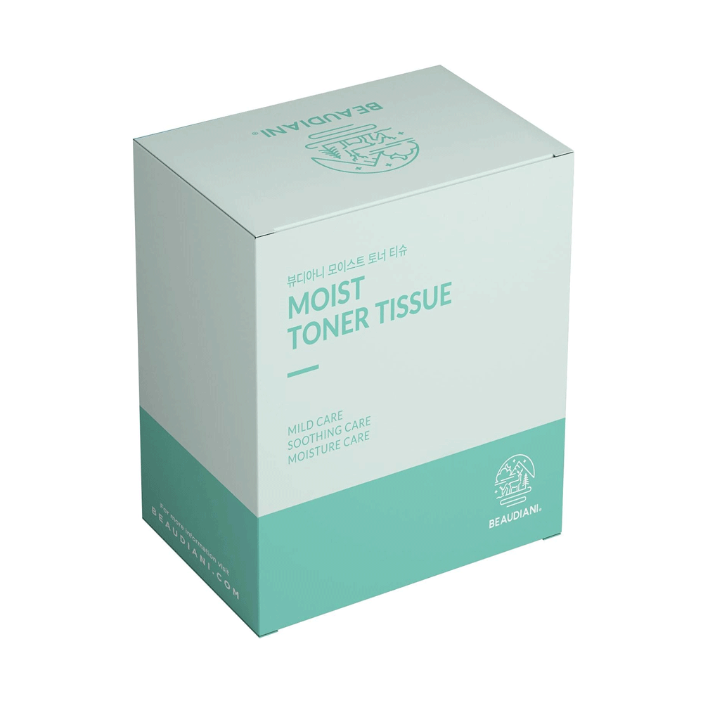 BEAUDIANI Moist Toner Tissue 20 pcs