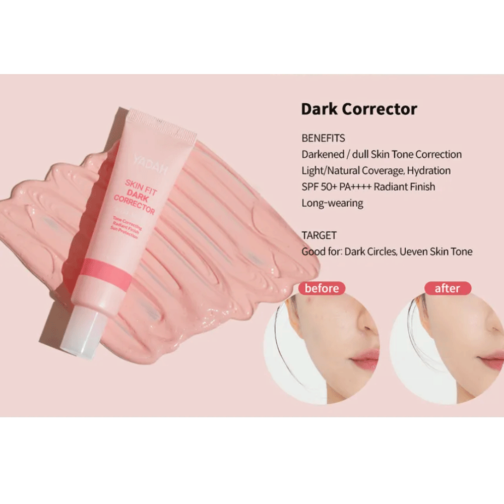 (NEWA) YADAH Skin Fit Dark Corrector SPF50+ PA++++ 30g - DODOSKIN