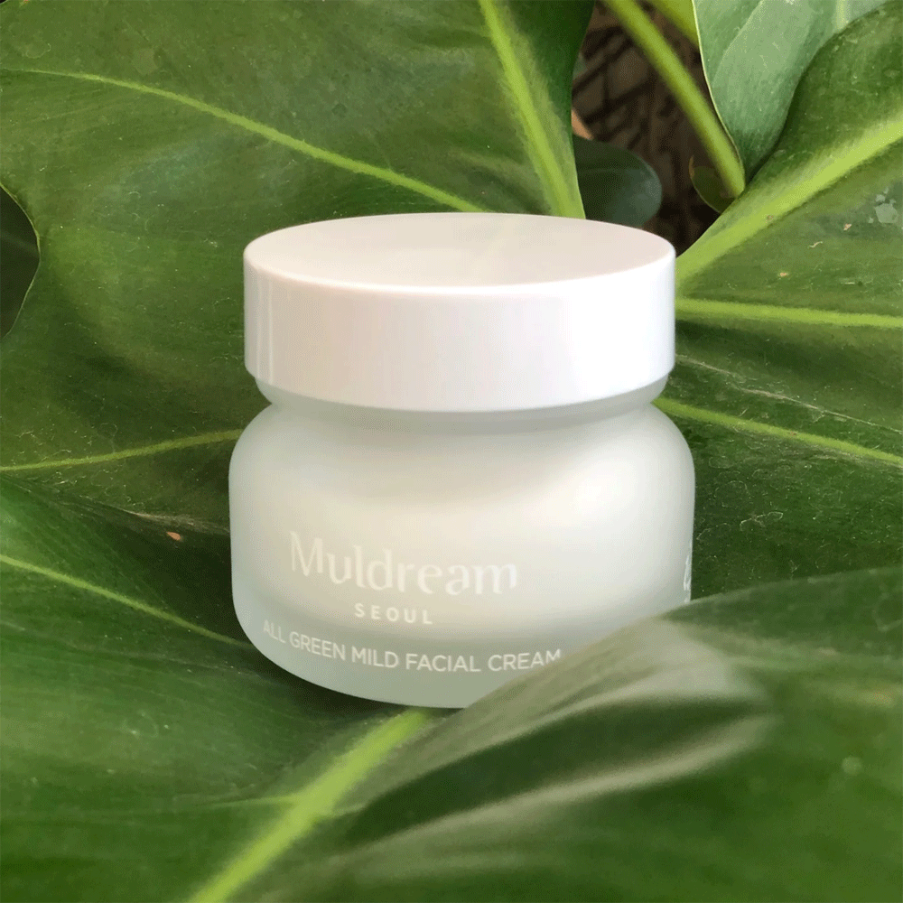 (NEWA) Muldream All Green Mild Facial Cream 60g - DODOSKIN