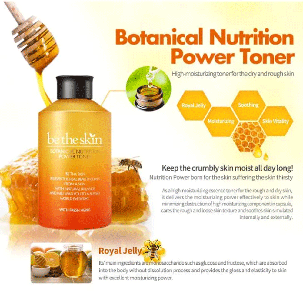 be the skin Botanical Nutrition Power Toner 150ml - DODOSKIN