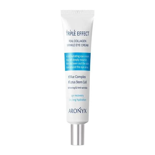 MediFlower ARONYX Triple Effect Real Collagen Wrinkle Eye cream 40ml - Dodoskin
