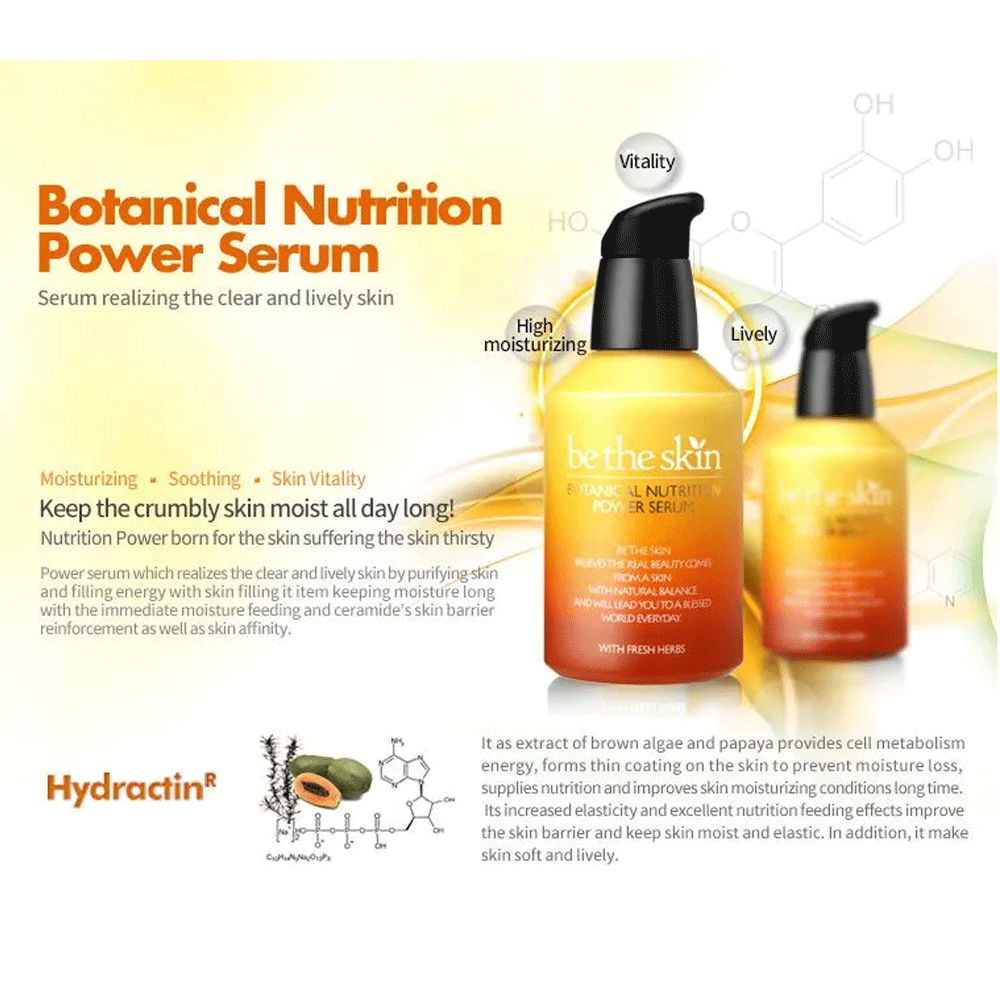 be the skin Botanical Nutrition Power Serum 50ml - DODOSKIN