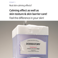 DERMATORY Hypoallergenic Cica Rescue Gauze Pad 80ea - DODOSKIN