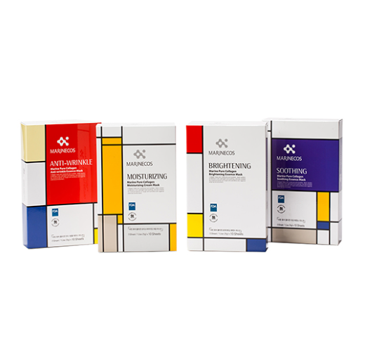 MARINECOS Marine Pure Collagen Essence Mask 25g*5ea - 4 Types - DODOSKIN