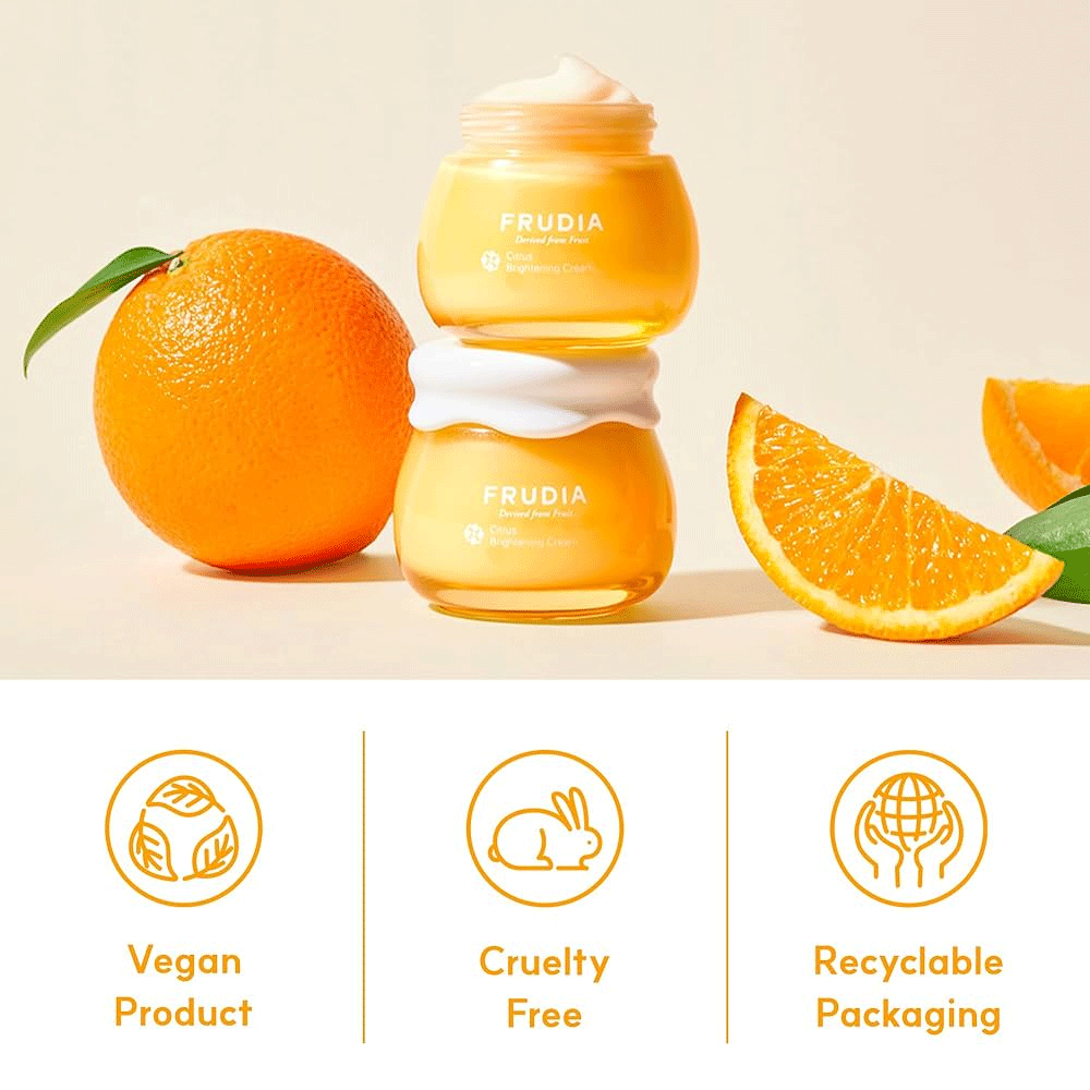 FRUDIA Citrus Brightening Cream 55g - DODOSKIN
