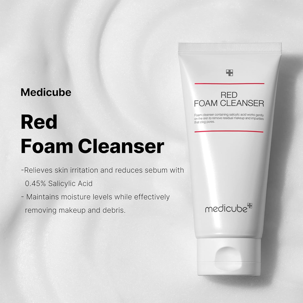 MEDICUBE Red Foam Cleanser 120ml - DODOSKIN