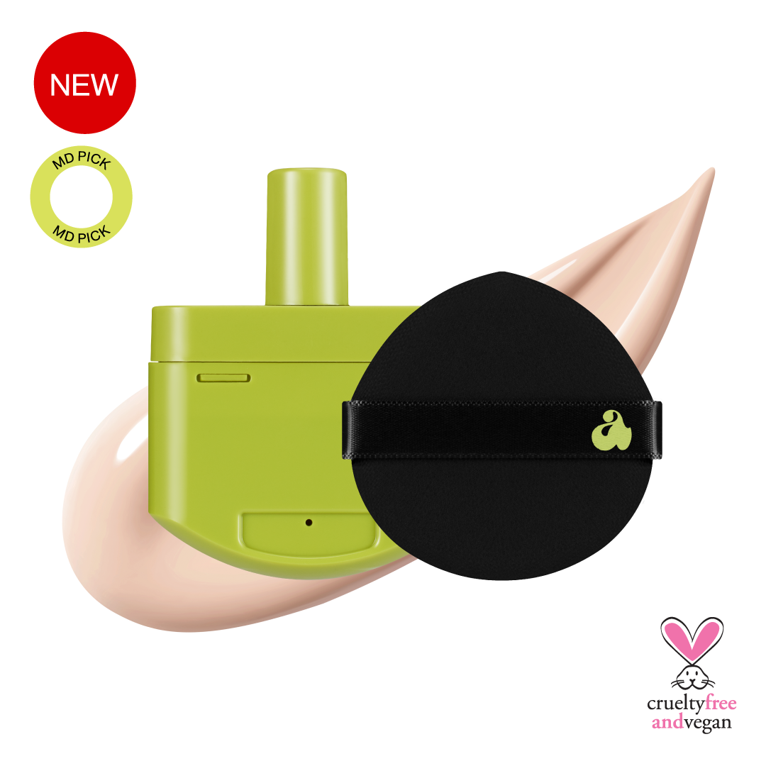 Desgashia satin use recargador de cojín verde saludable spf 30 pa ++ 15g * 21 colores