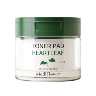 MediFlower Heartleaf Toner Pad 60pcs - Dodoskin