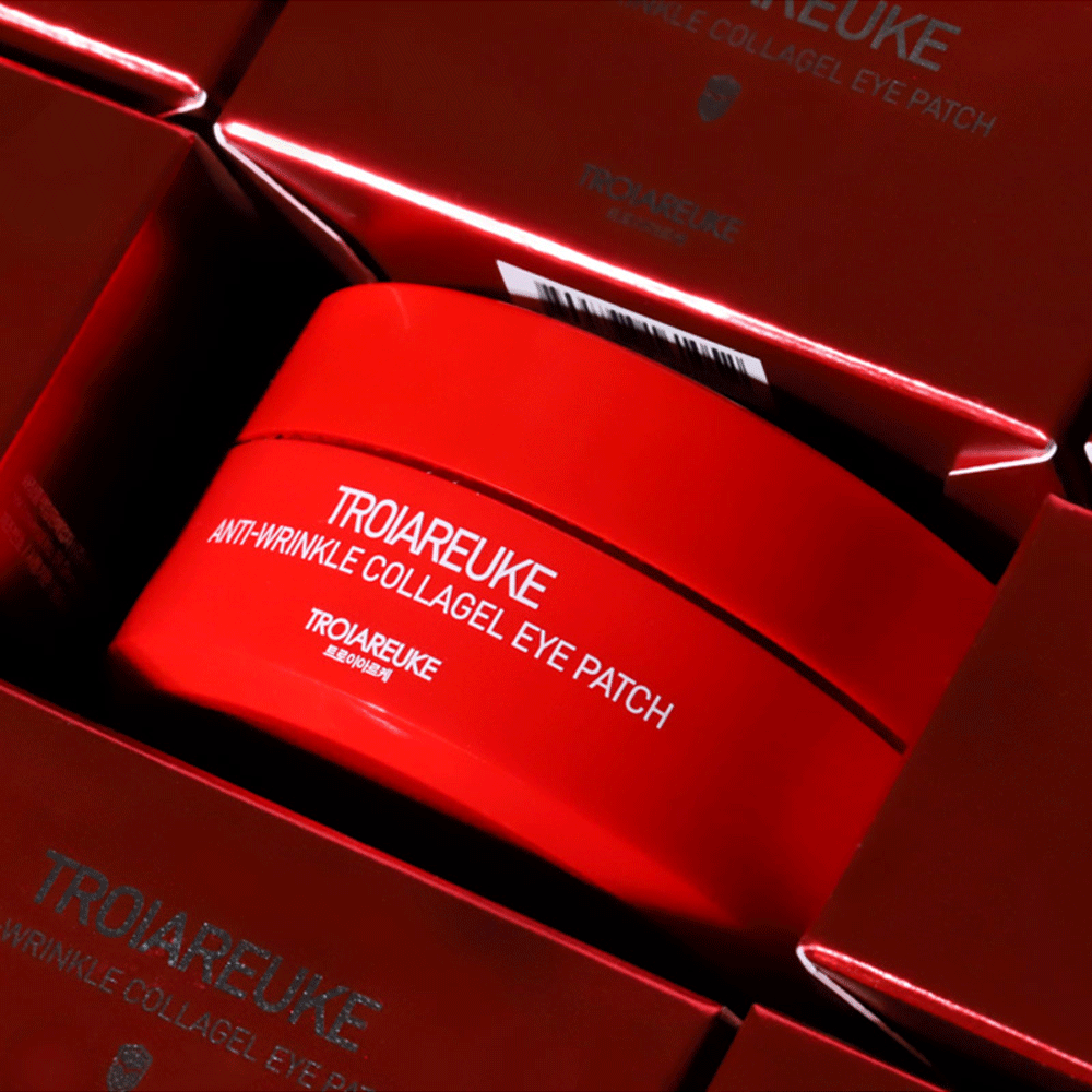 TROIAREUKE Anti-Wrinkle Collagel Eye Patch 82g - DODOSKIN