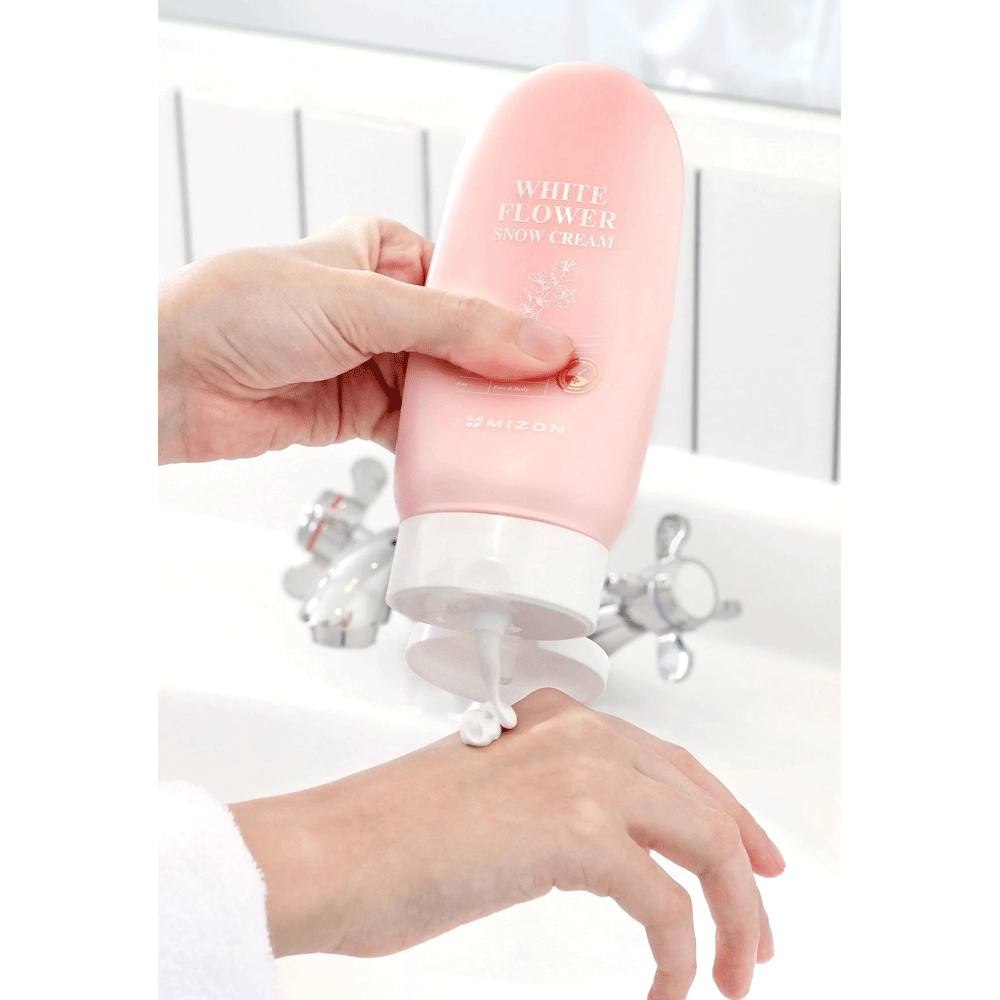 MIZON White Flower Snow Cream 150ml - DODOSKIN