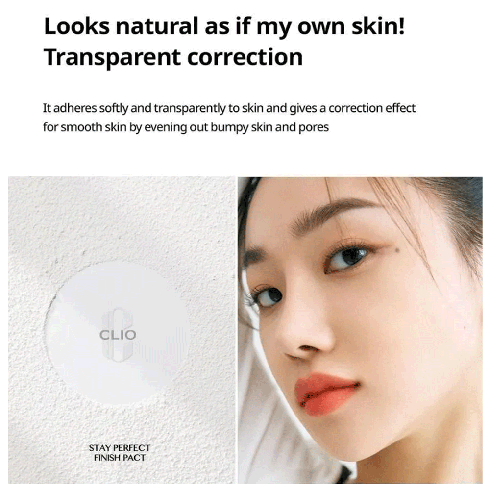 CLIO Stay Perfect Finish Pact 8g - DODOSKIN