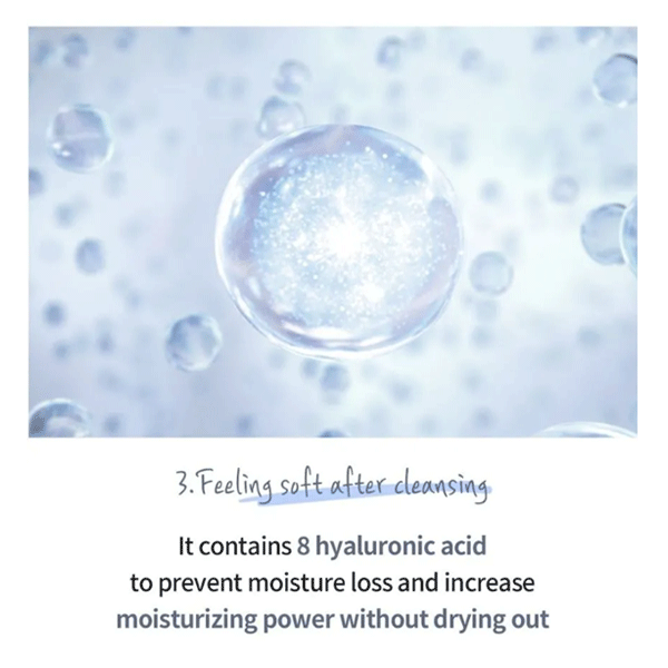 esfolio Hyaluronic Acid Houttuynia Cordata Cleansing Foam 100ml - DODOSKIN