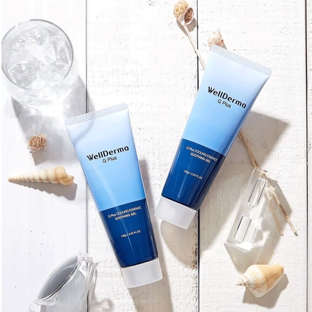 (NEWA) WellDerma G Plus Cooling Essence Soothing Gel 120g - DODOSKIN