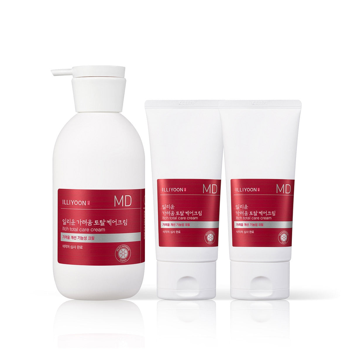 ILLIYOON Itch Total Care Cream 330ml + 80ml x 2ea