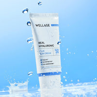 Wellage Real Hyaluronic Blue Sun Cream 50ml