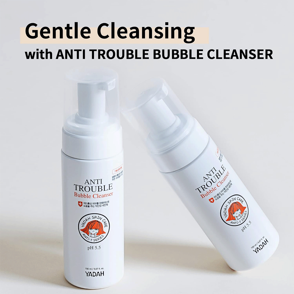 (NEWA) YADAH Anti Trouble Bubble Cleanser 150ml - DODOSKIN