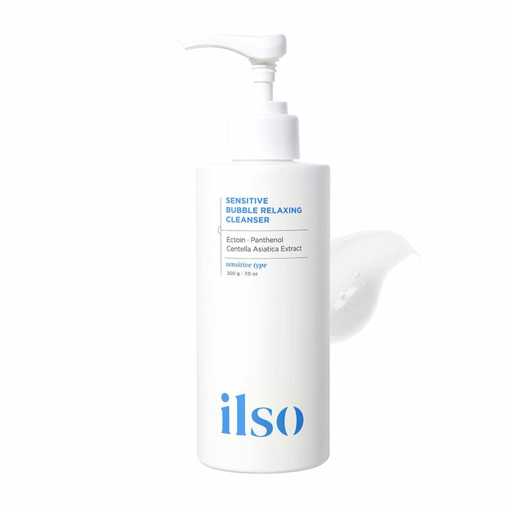ilso Sensitive Bubble Relaxing Cleanser 200g
