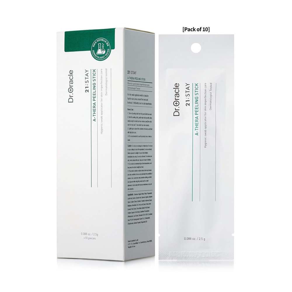 Dr.oracle 21:Stay A-Thera Peeling stick 10pcs 3ml - DODOSKIN