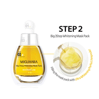 MIGUHARA Big 3 Step Whitening Mask Pack Origin * 10ea - DODOSKIN