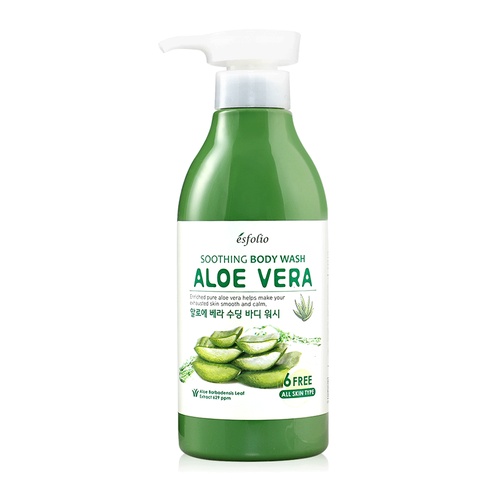 esfolio Aloe Vera Soothing Body Wash 500ml