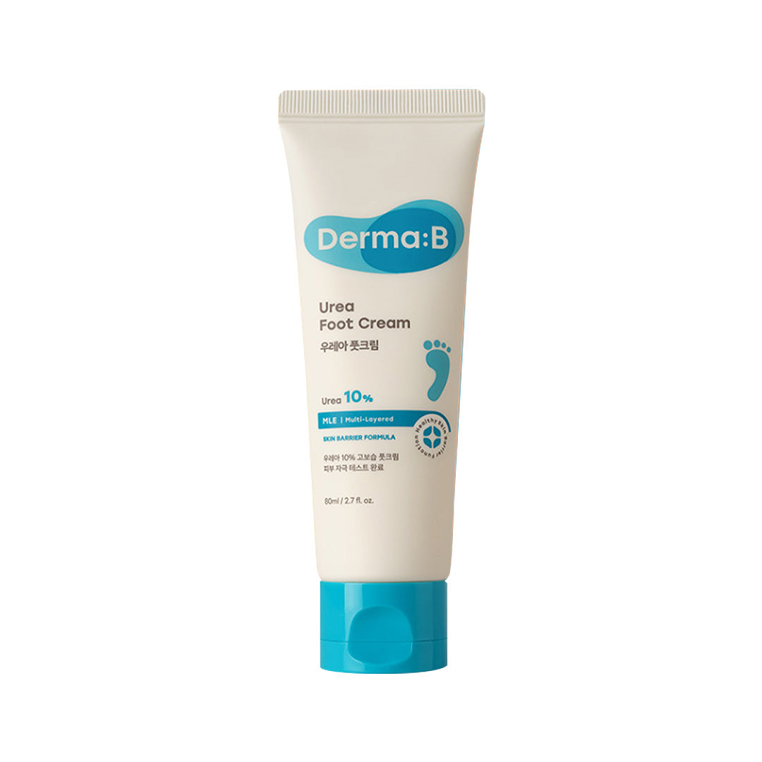 Derma: b urea 9.8 crema de pies 80ml