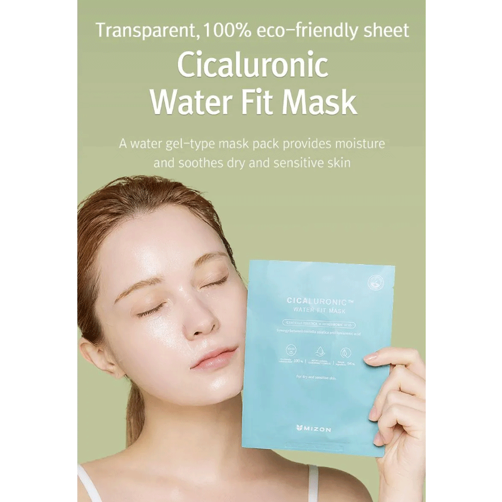 MIZON Cicaluronic Water Fit Mask *10ea - DODOSKIN