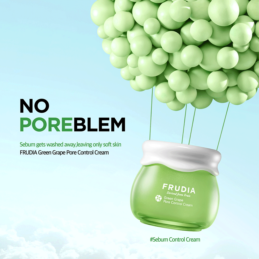 FRUDIA Green Grape Pore Control Cream 55g - DODOSKIN