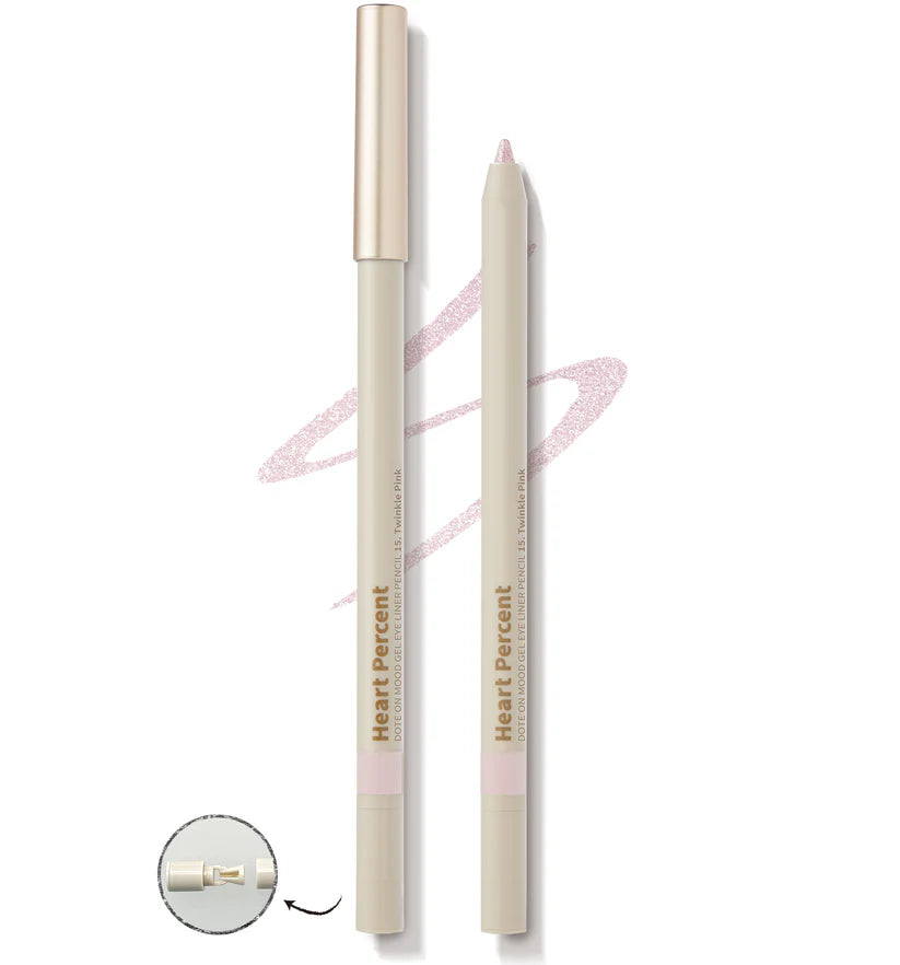 Heart Percent Dote On Mood Gel Eyeliner Pencil 0.5g