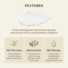 (Mhark) SKINFOOD Egg White Perfect Pore Cleansing Foam 150ml - DODOSKIN