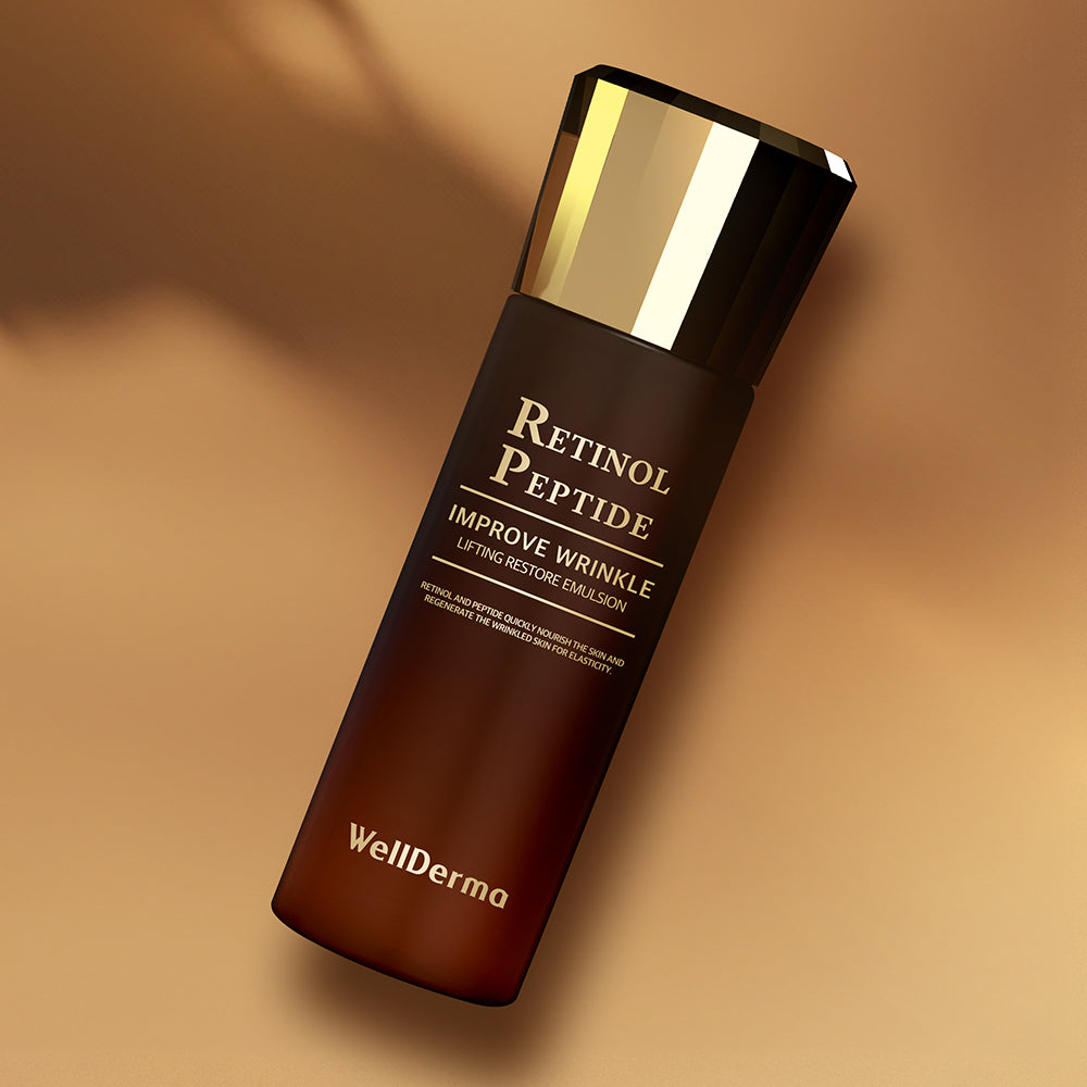 WellDerma Retinol Peptide Lifting Restore Emulsion 120ml