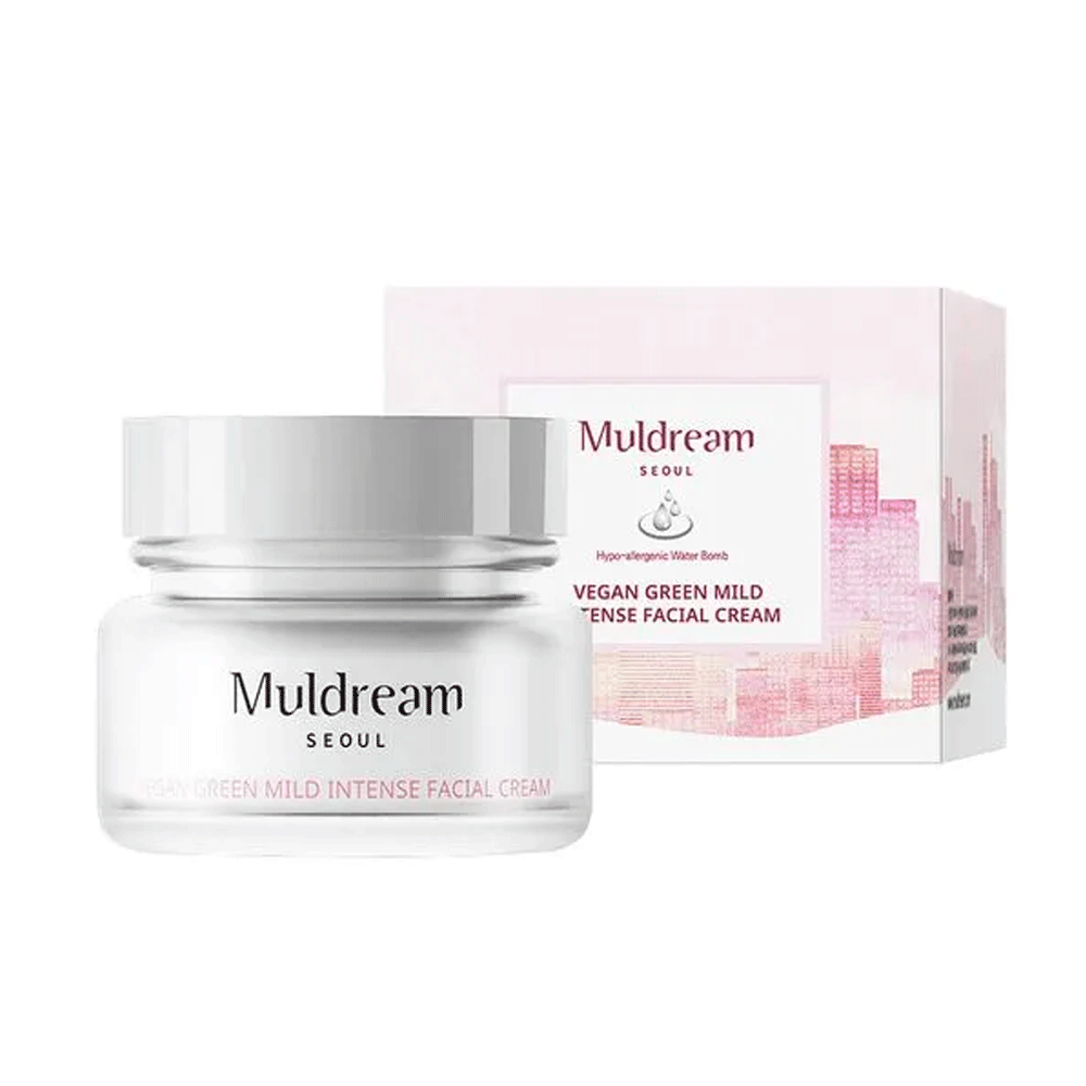 (NEWA) Muldream Vegan Green Mild Intense Facial Cream 60ml - DODOSKIN